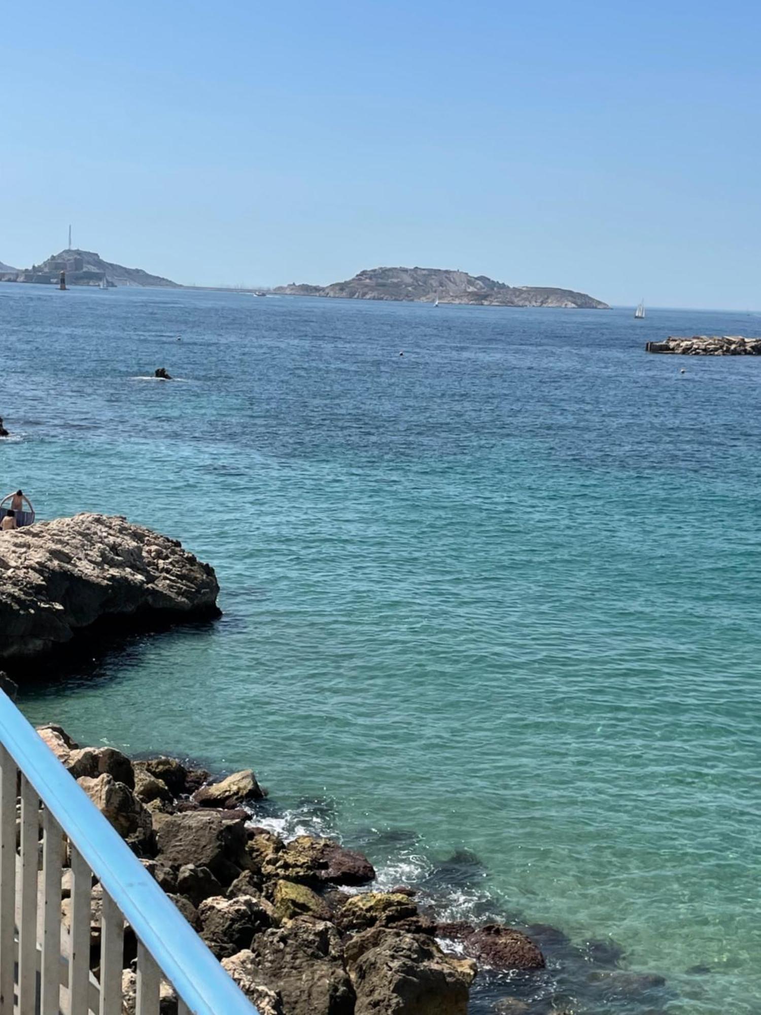 Vue Mer Le Panoramique Vieux-Port De Marsilia Exterior foto