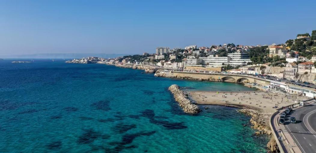Vue Mer Le Panoramique Vieux-Port De Marsilia Exterior foto